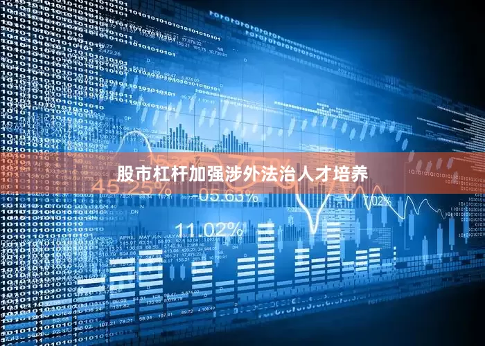 股市杠杆加强涉外法治人才培养